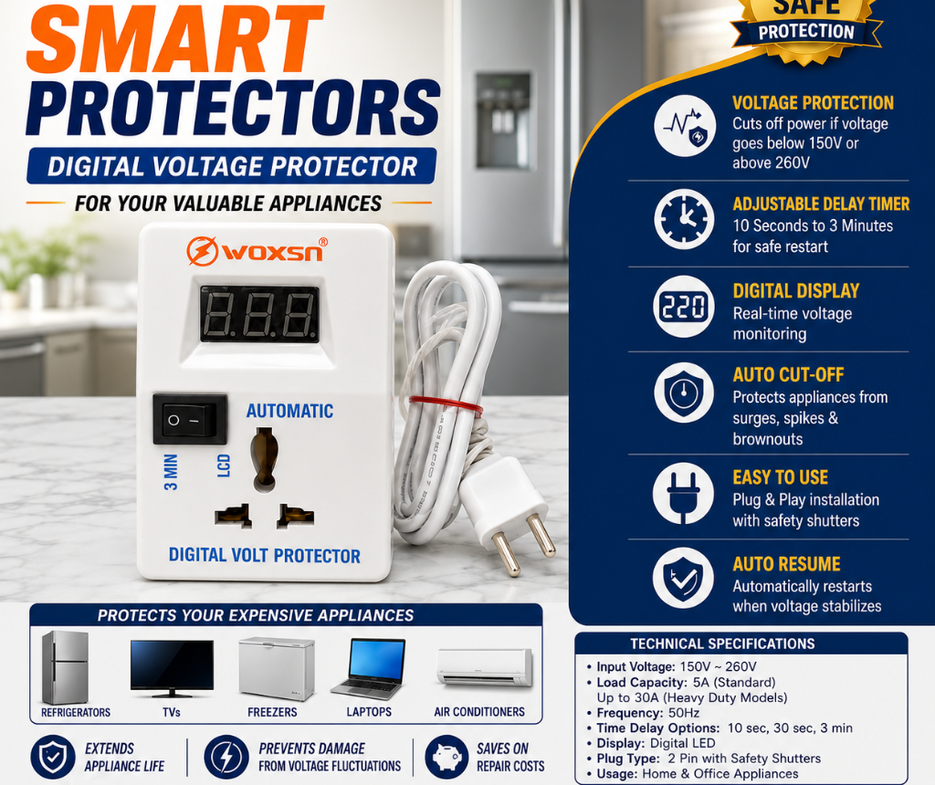 Woxsn Smart Appliances Protector